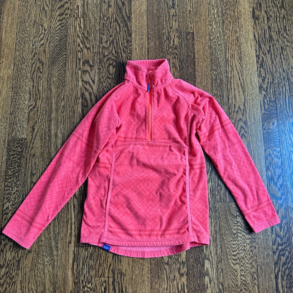 Roxy Pink Pullover Fleece